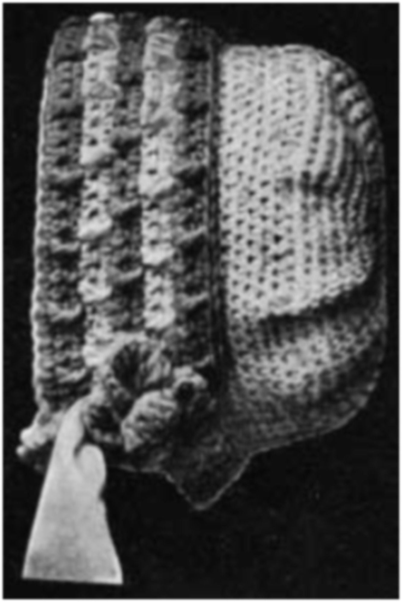 PATTERN #2289 BABY CAP VINTAGE CROCHET