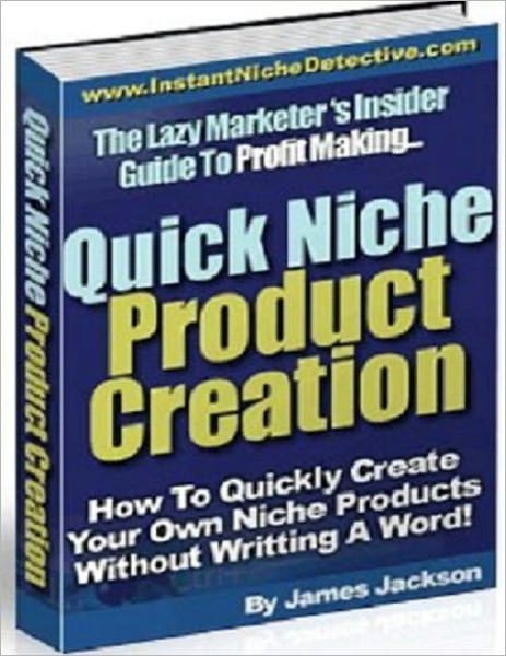 Short Cut and Tips - Quick Niche Product Creation