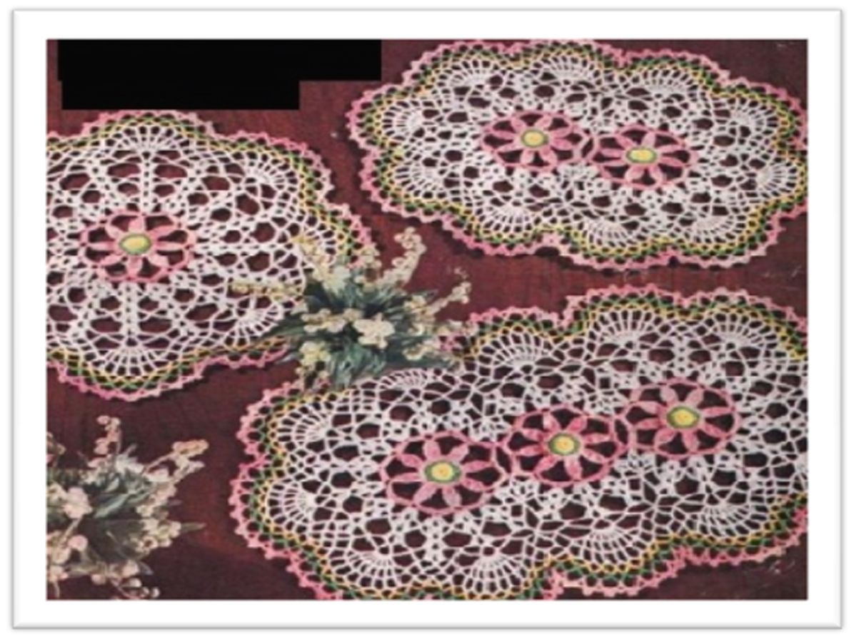PATTERN #2388 THE THREE WAYS DAISY VINTAGE CROCHET