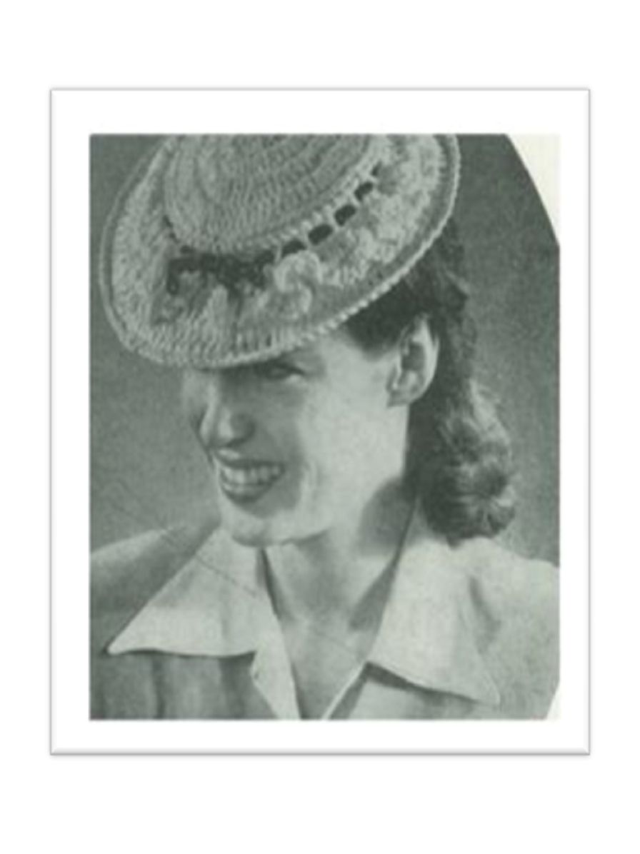 PATTERN #2393 SUNDAY DRIVE VINTAGE CROCHET