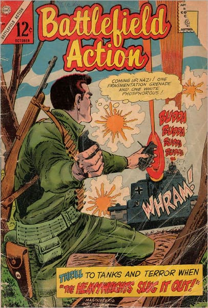 Battlefield Action Number 60 War Comic Book