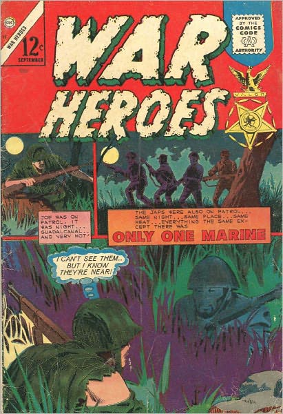 War Heroes Number 15 War Comic Book