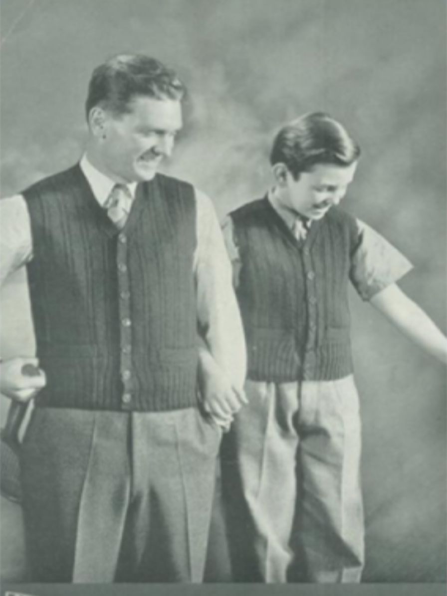 PATTERN #2413 CALIFORNIA VINTAGE KNITTING