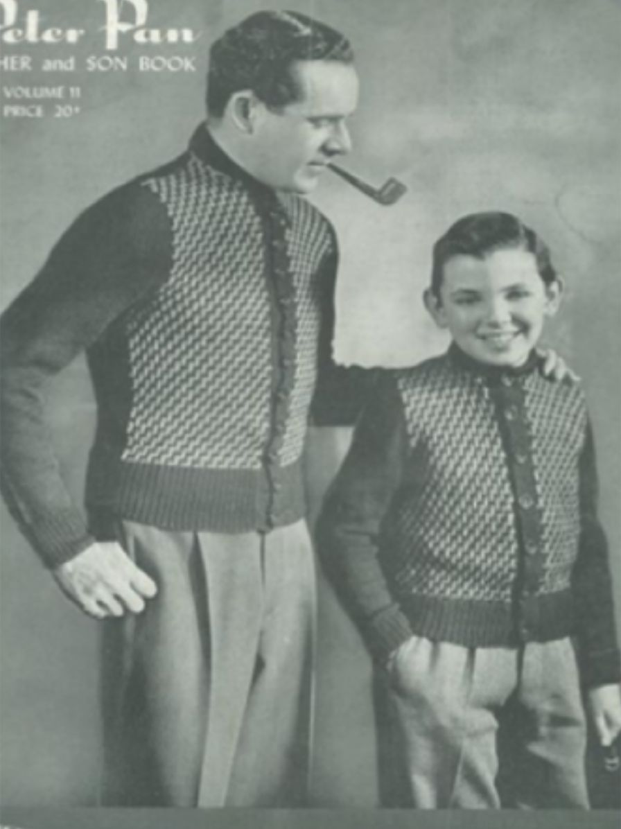 PATTERN #2414 NOTRE DAME VINTAGE KNITTING