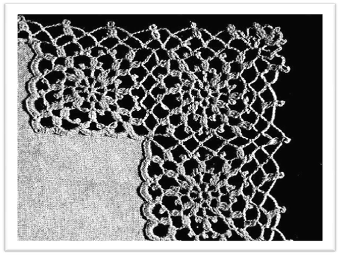 PATTERN #2643 EDGING VINTAGE CROCHET