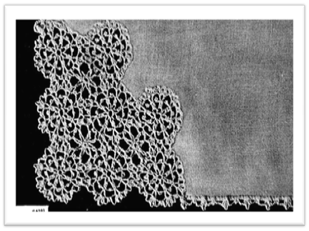 PATTERN #2644 HANDKERCHIEF EDGINGS VINTAGE CROCHET