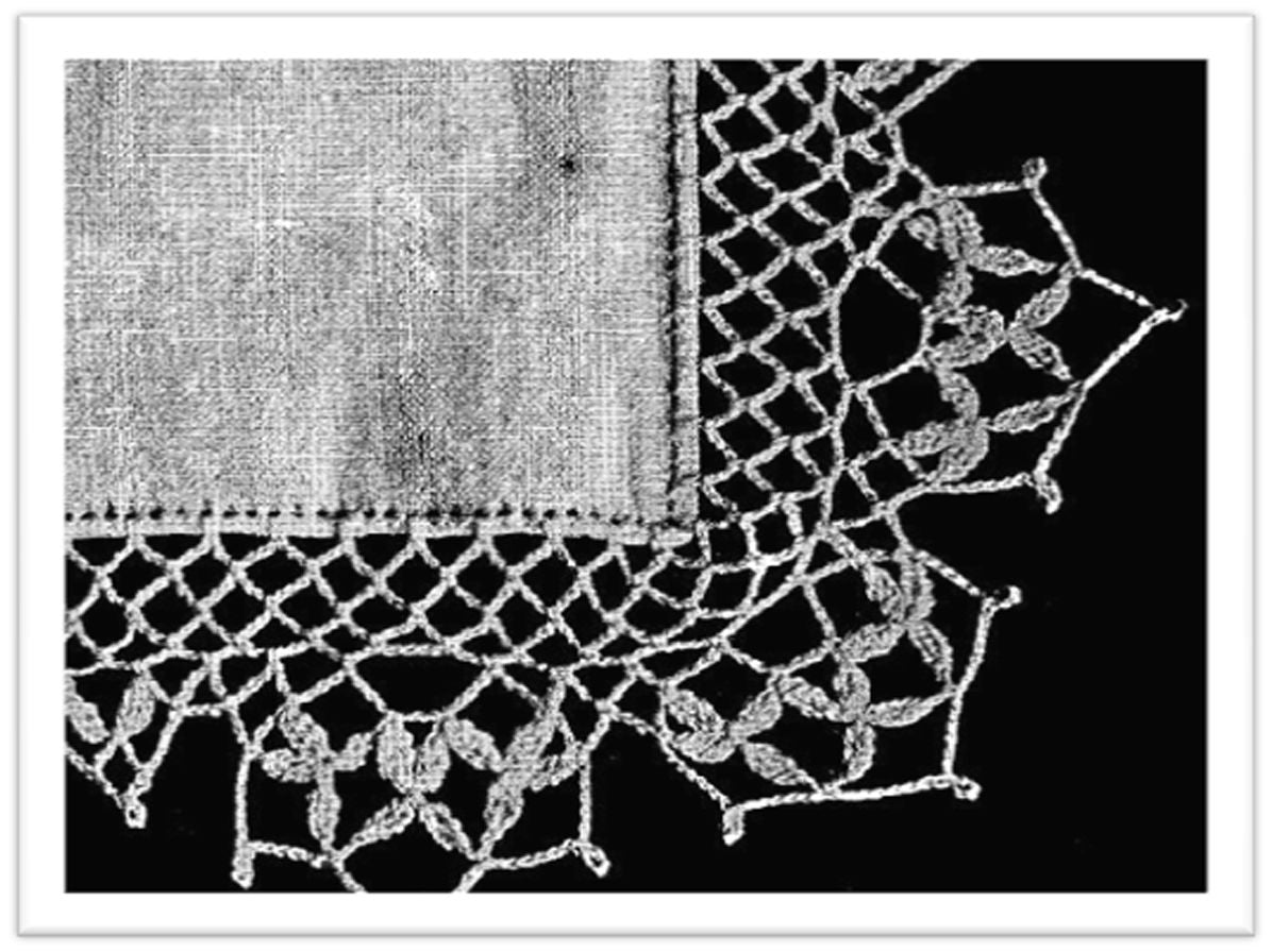 PATTERN #2645 EDGING VINTAGE CROCHET