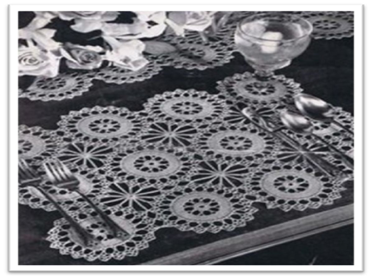 PATTERN #2651 STAR WHEEL VINTAGE CROCHET