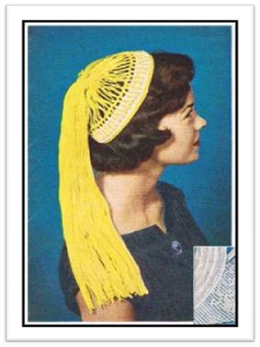 PATTERN #2652 HAPPY DAYS VINTAGE CROCHET