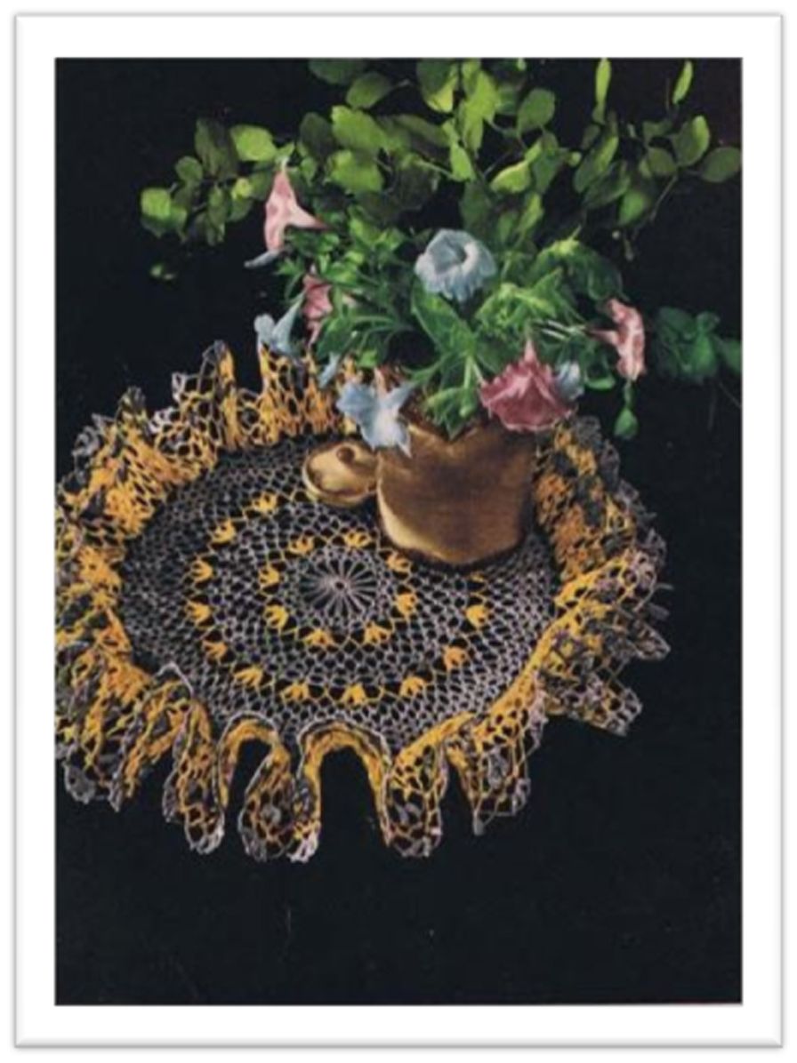 PATTERN #2669 THE FRILLS VINTAGE CROCHET