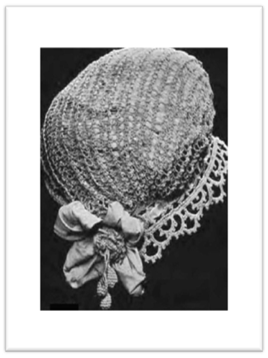 PATTERN #2688 BOUDOIR CAP VINTAGE CROCHET