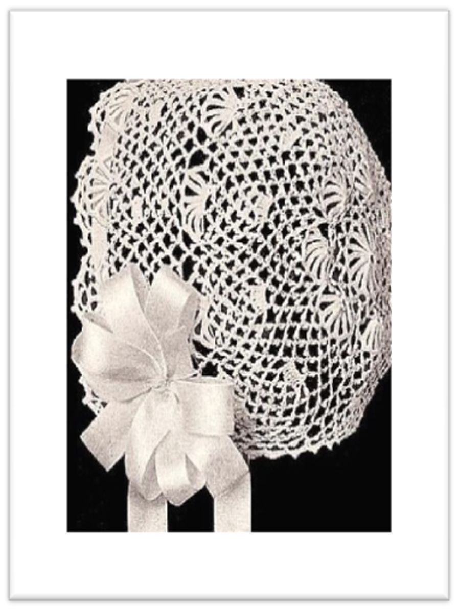 PATTERN #2693 COLUMBIA CHILDS CAP VINTAGE CROCHET