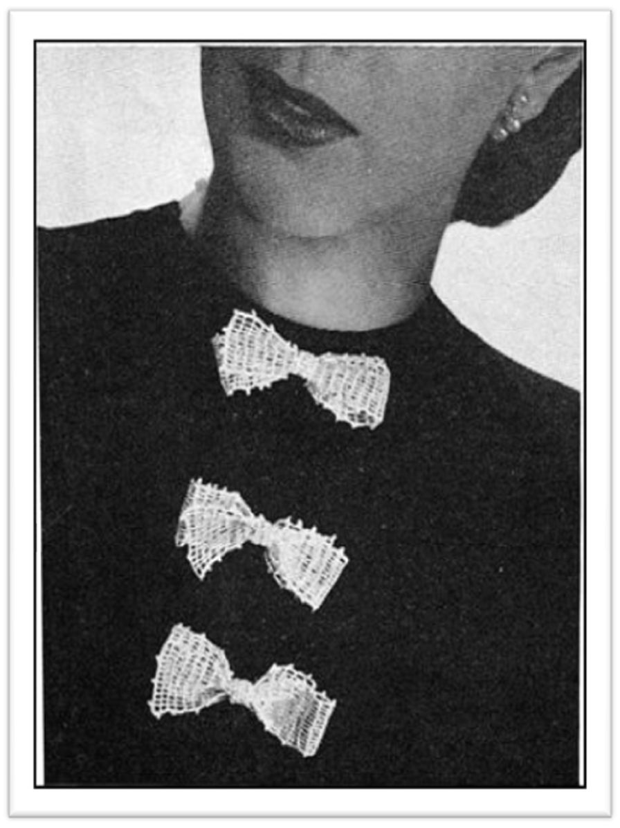 PATTERN #2699 BOWTASTIC VINTAGE CROCHET