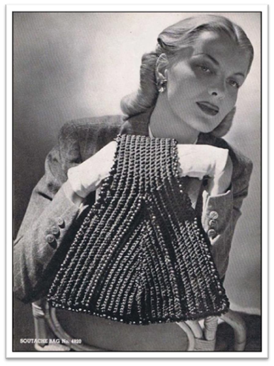 PATTERN #2706 KURT BAG VINTAGE CROCHET