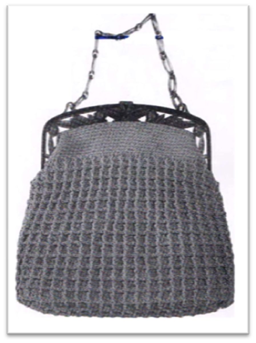 PATTERN #2709 LASSIE BAG VINTAGE CROCHET