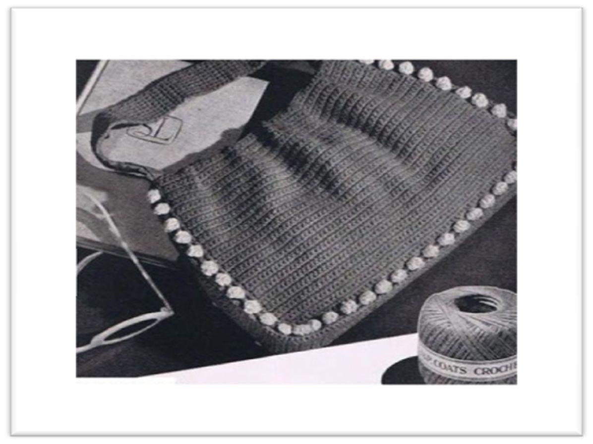 PATTERN #2721 SMOOTH TOWN AND COUNTRY VINTAGE CROCHET