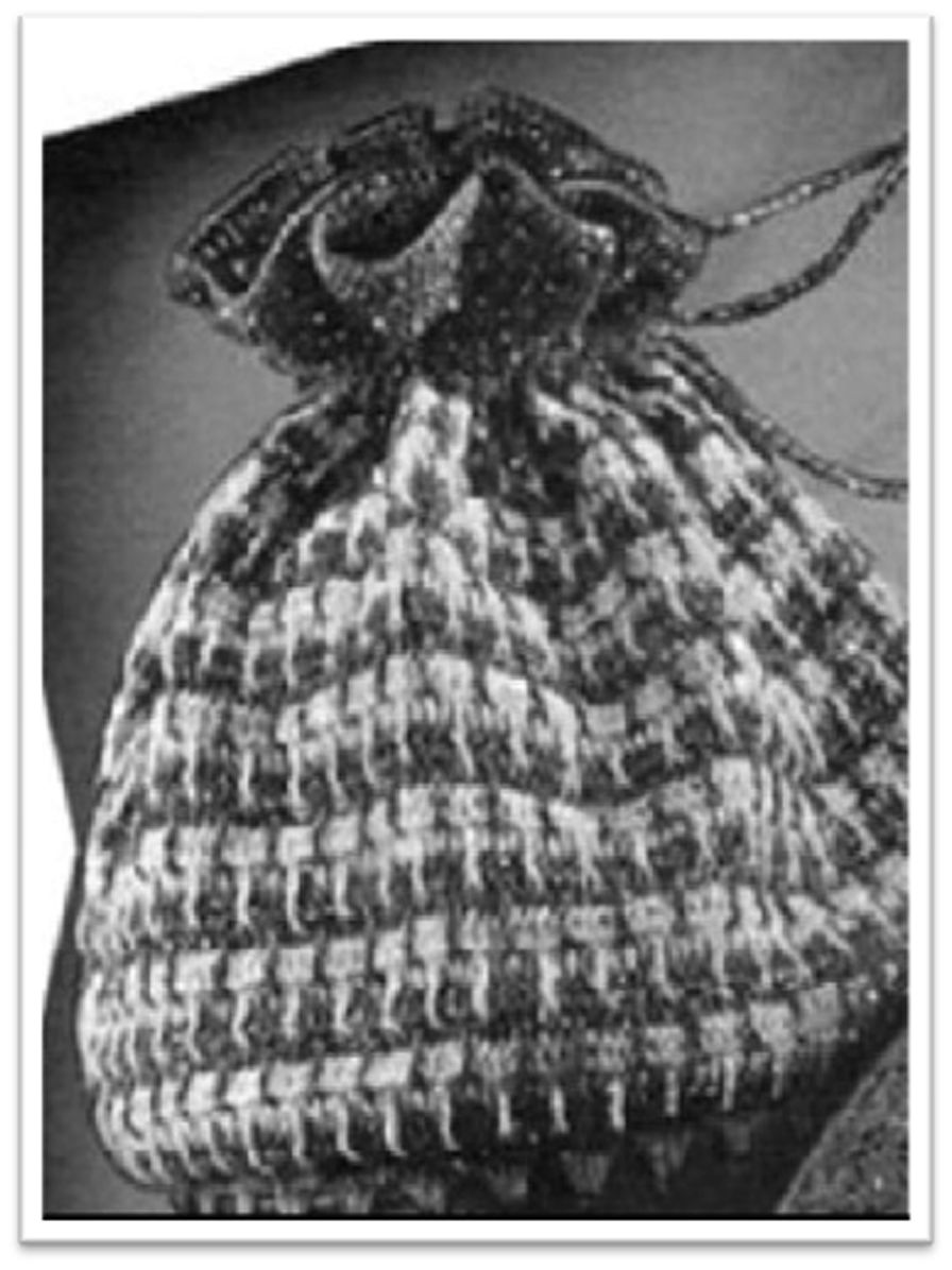 PATTERN #2728 BAG VINTAGE CROCHET