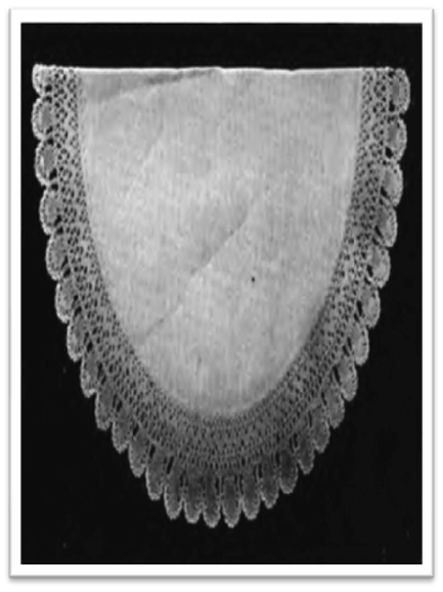 PATTERN #2729 CENTER PIECE BORDER VINTAGE CROCHET