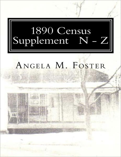 1890 Census Supplement N - Z