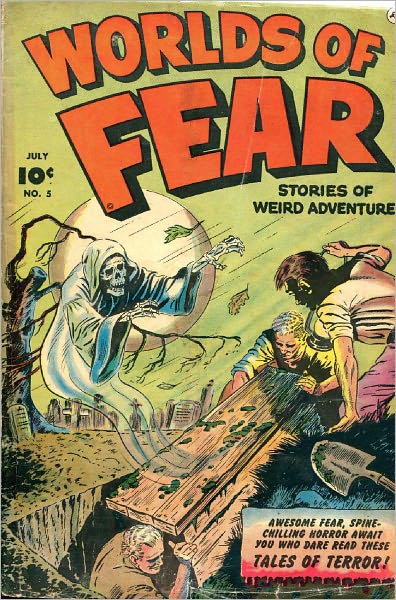 Worlds of Fear Number 5 Horror Comic Book