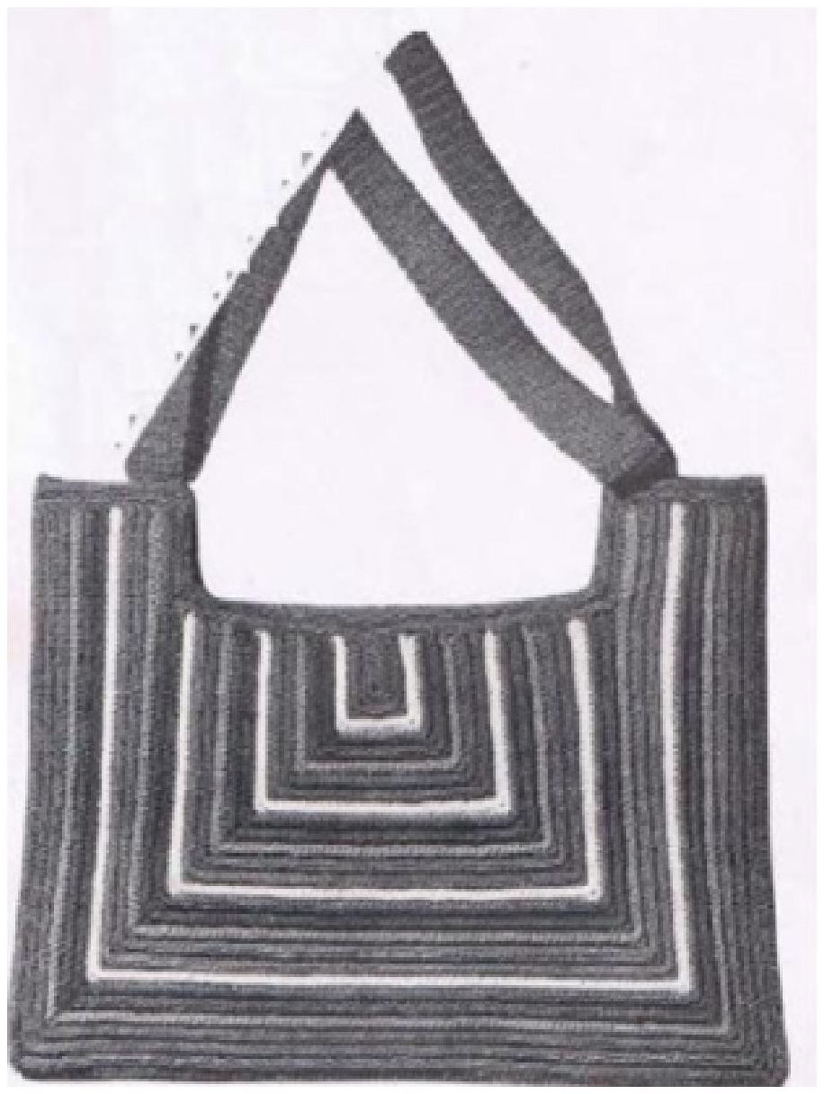 PATTERN #0740 THE TOWN BAG VINTAGE CROCHET