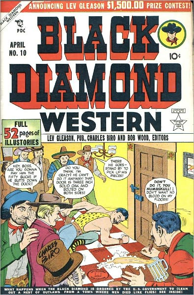 Black Diamond Western Number 10 Western Comic Book