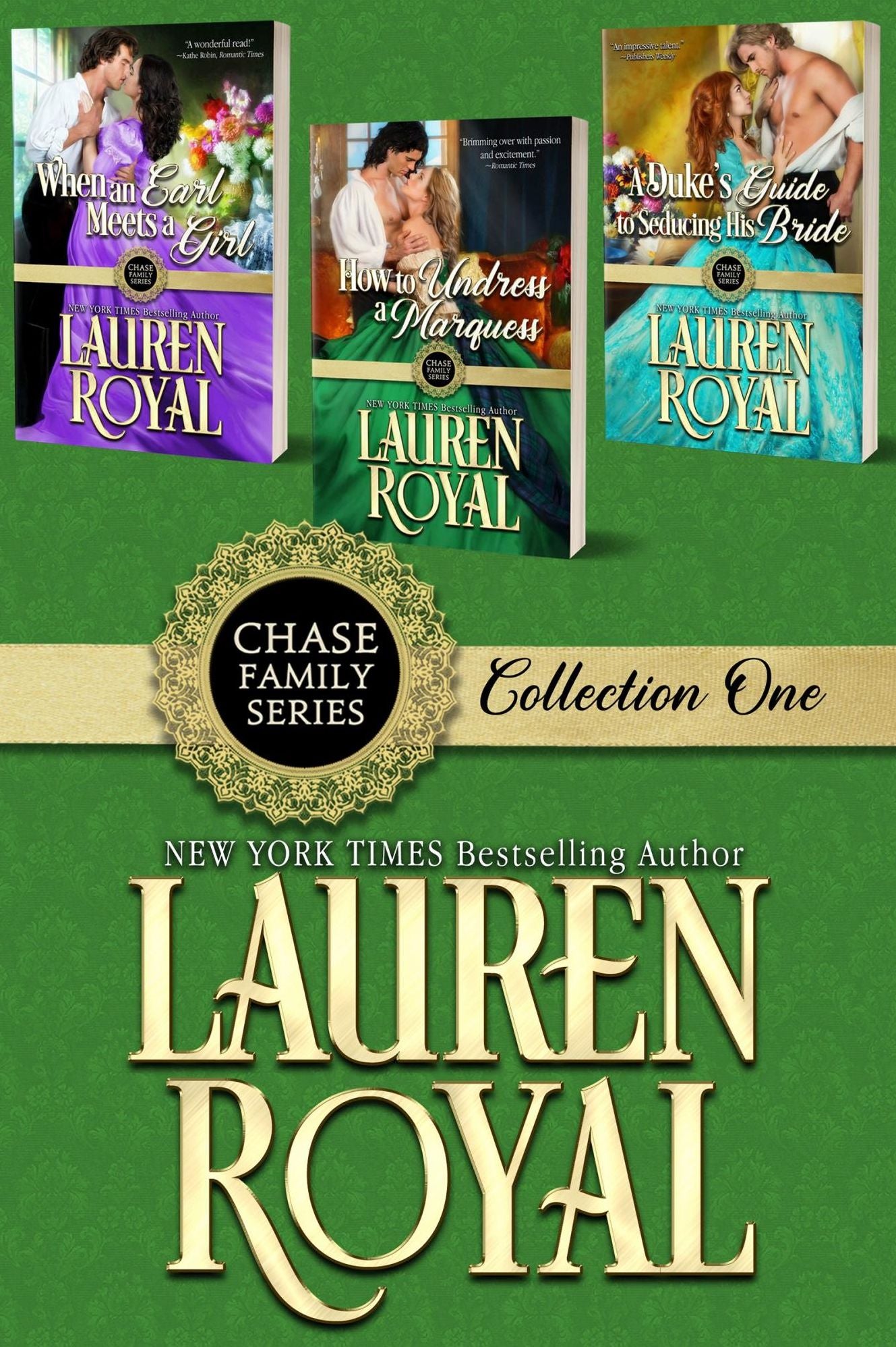 Chase Family Series: The Jewels Collection - Amethyst, Emerald, and Amber