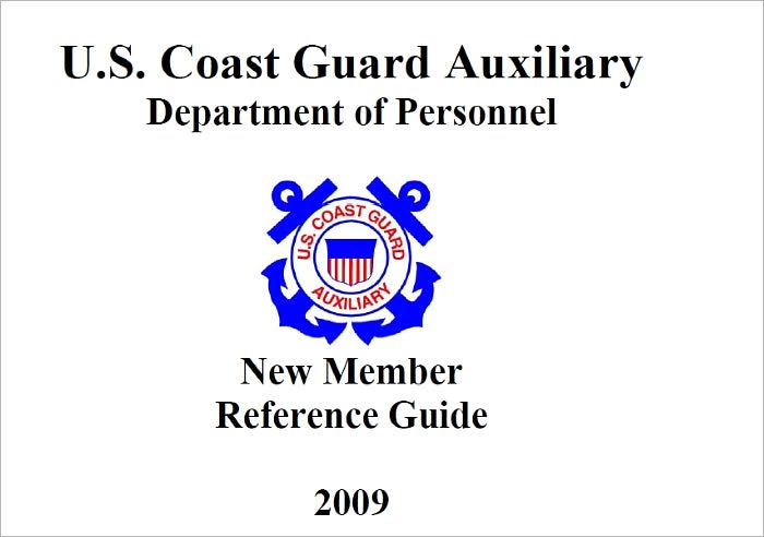 U.S. Coast Guard Auxiliary New Member Reference Guide