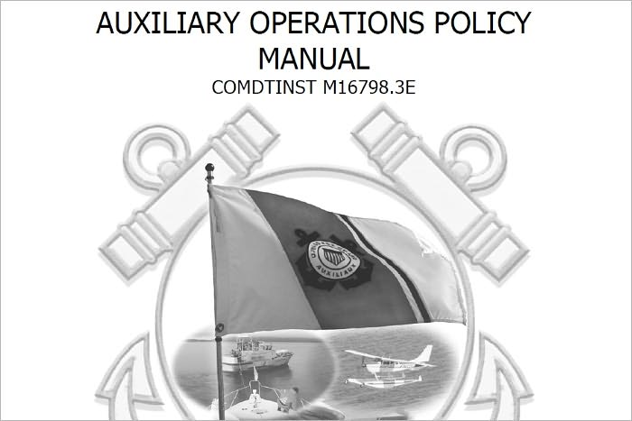 AUXILIARY OPERATIONS POLICY MANUAL