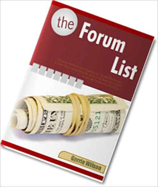 The Forum List - Online Forum by Category