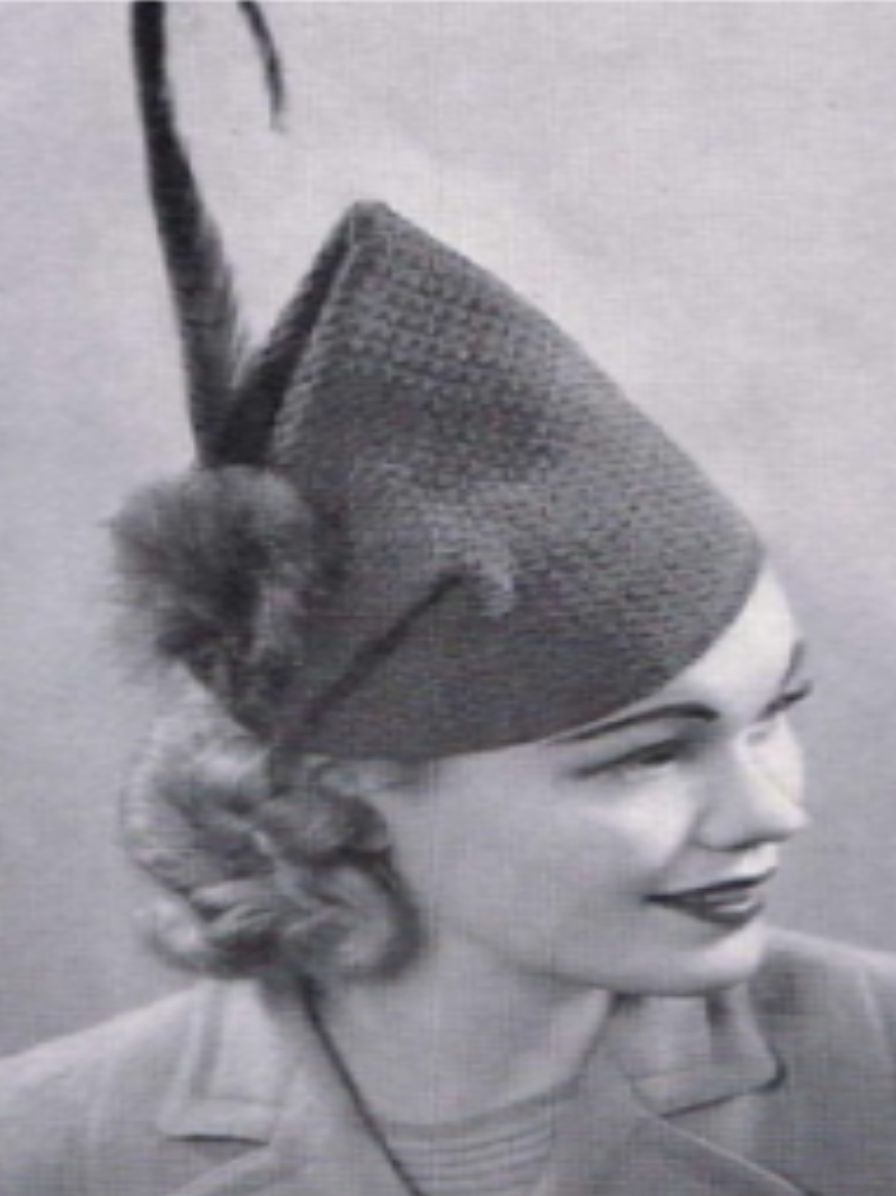 PATTERN #2451 THE SKY SCRAPER VINTAGE CROCHET