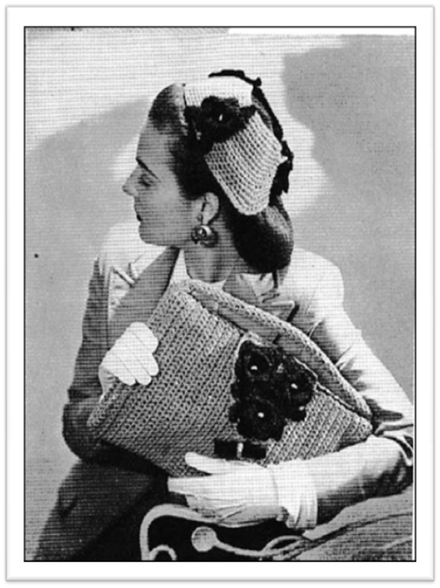 PATTERN #2474 MELINDA VINTAGE CROCHET