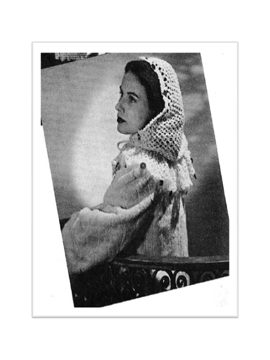 PATTERN #2490 GINA VINTAGE CROCHET