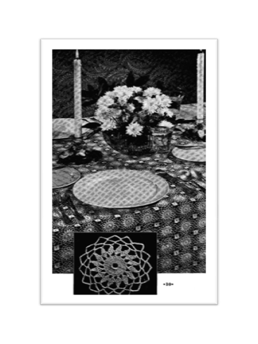 PATTERN #2509 SPRING SHOWER VINTAGE CROCHET