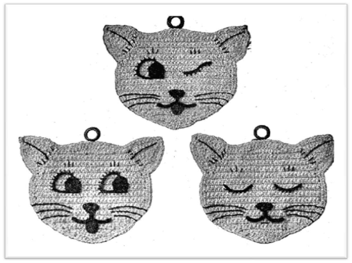PATTERN #2521 WYNKEN, BLYNKEN AND NOD VINTAGE CROCHET