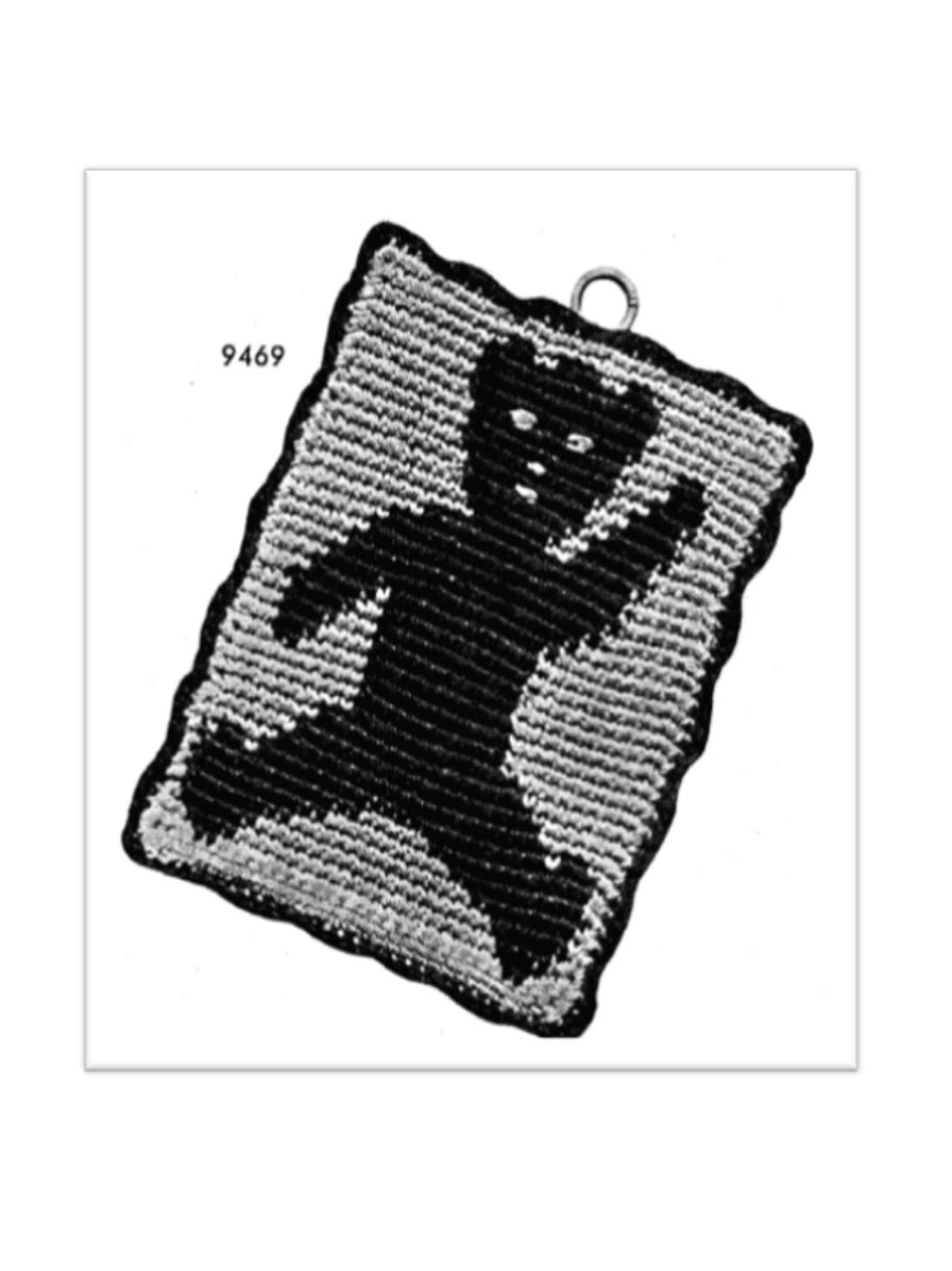 PATTERN #2541 BEARTASTIC VINTAGE CROCHET