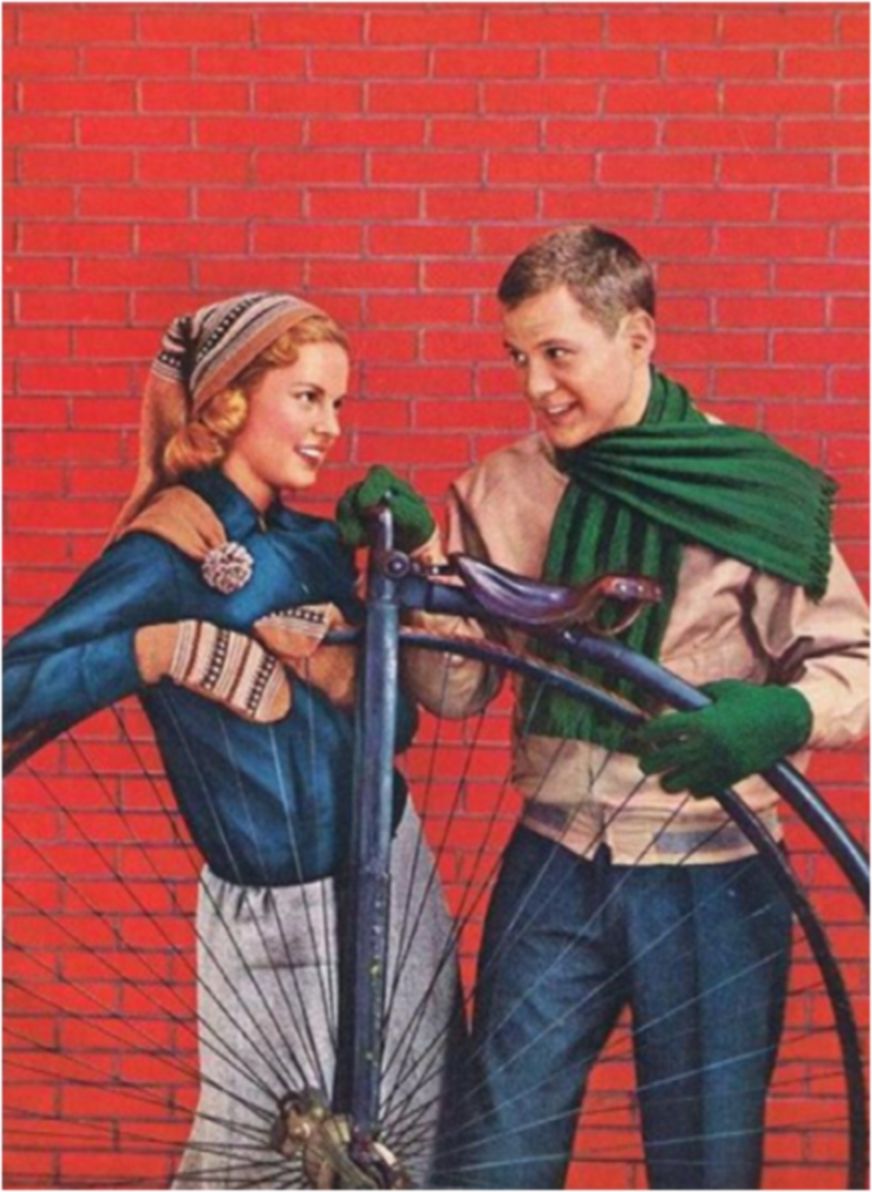 PATTERN #2555 JACK AND JILL SET VINTAGE KNITTING