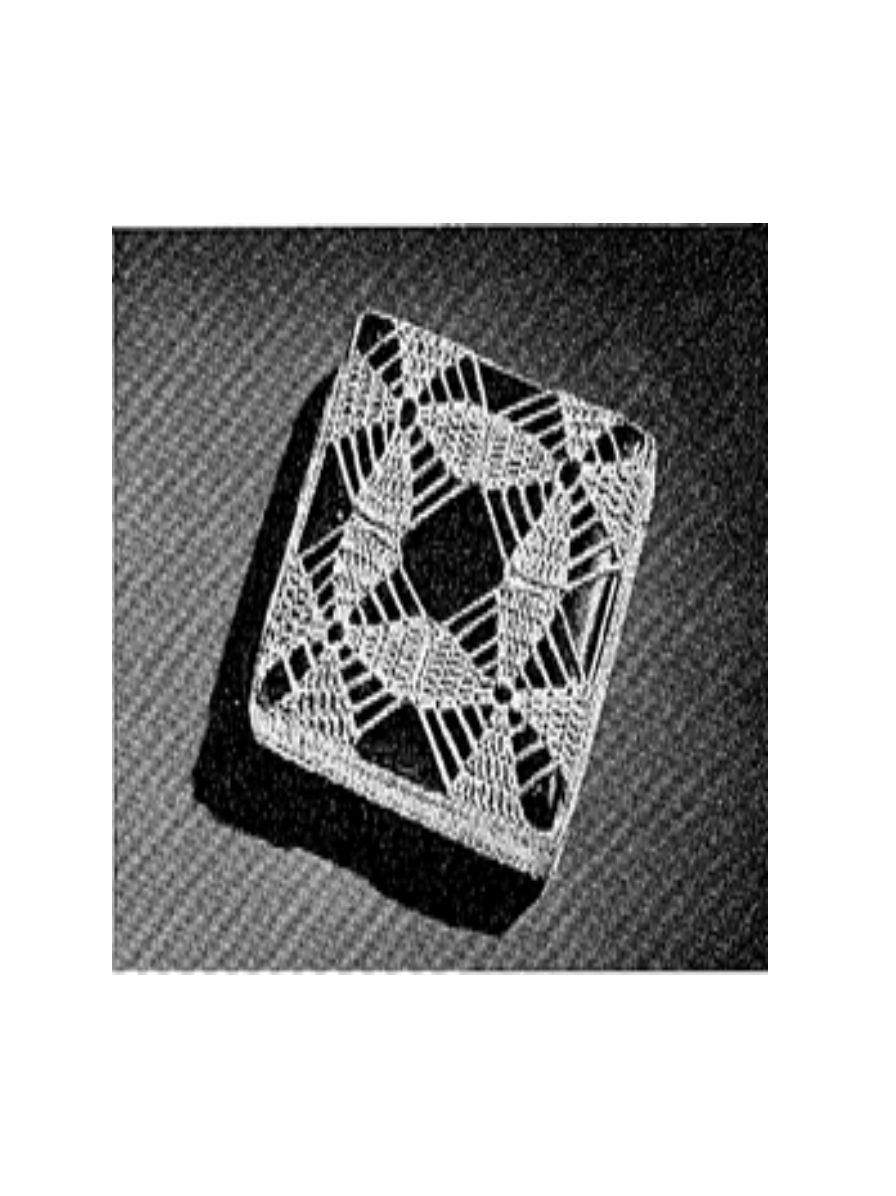 PATTERN #2557 COMPACT COVER VINTAGE CROCHET
