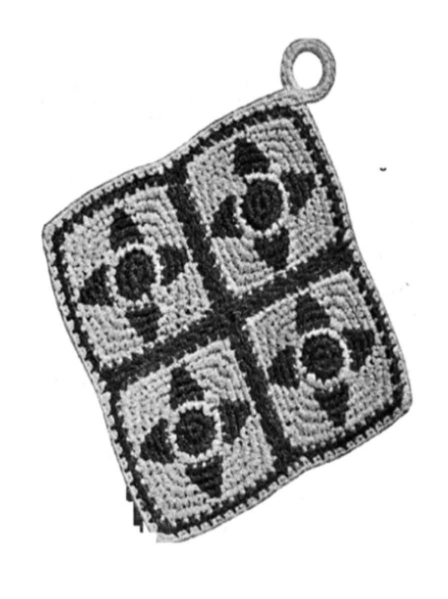 PATTERN #2558 HOT STUFF VINTAGE CROCHET