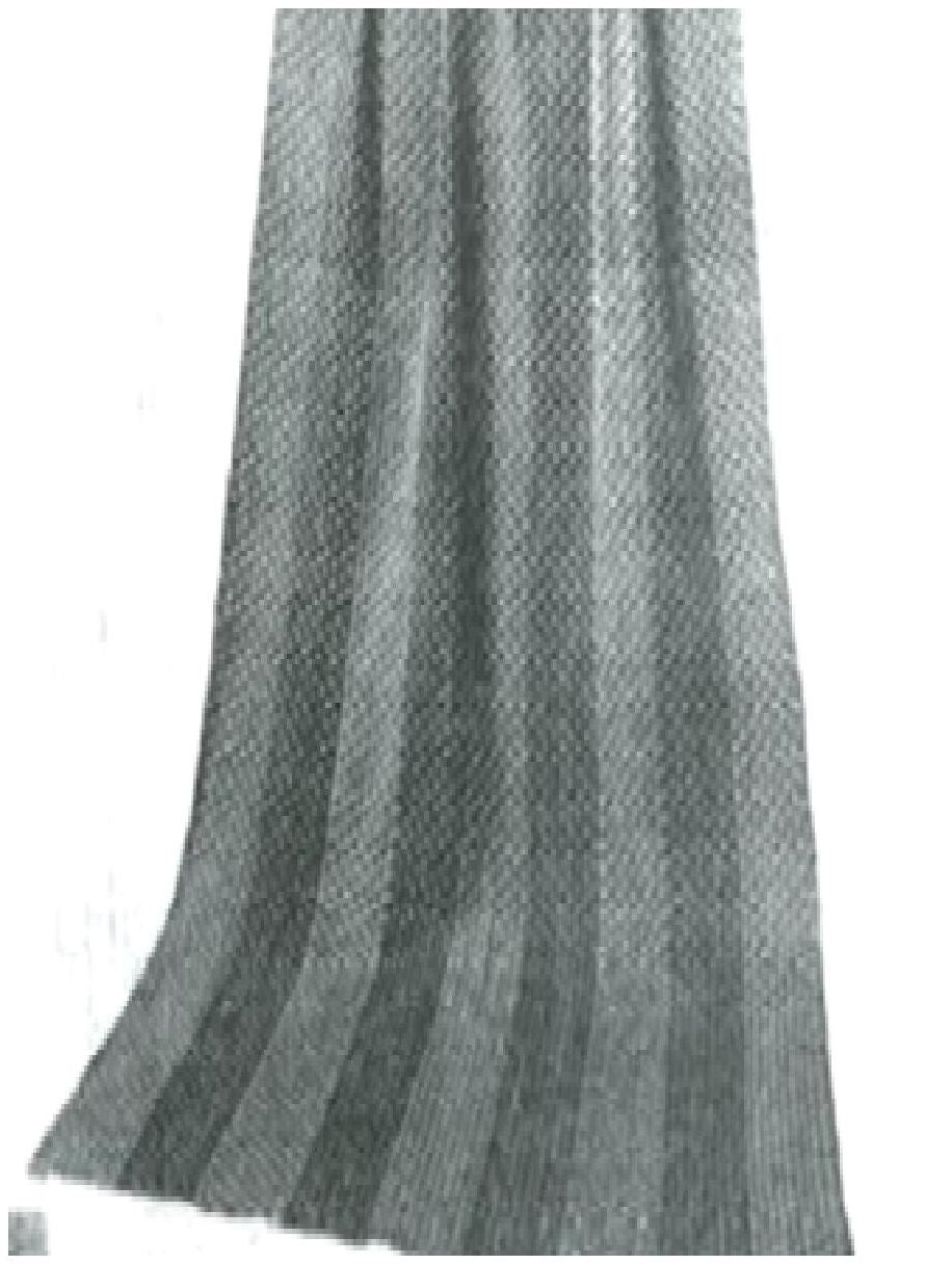 PATTERN #0651 SHERWIN AFGHAN VINTAGE CROCHET