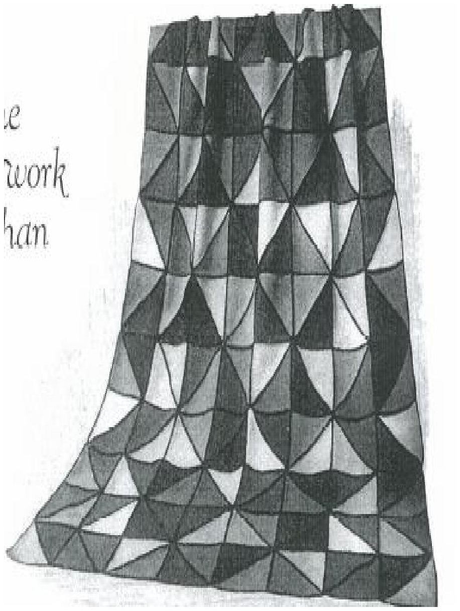 PATTERN #0654 PATCHWORK AFGHAN VINTAGE KNITTING