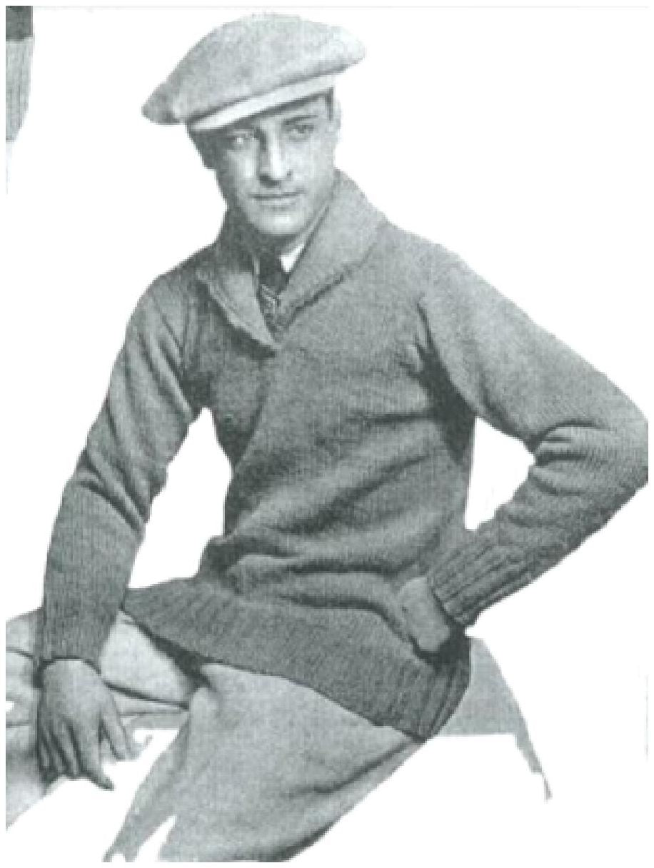 PATTERN #0659 DEANVALE SWEATER VINTAGE KNITTING