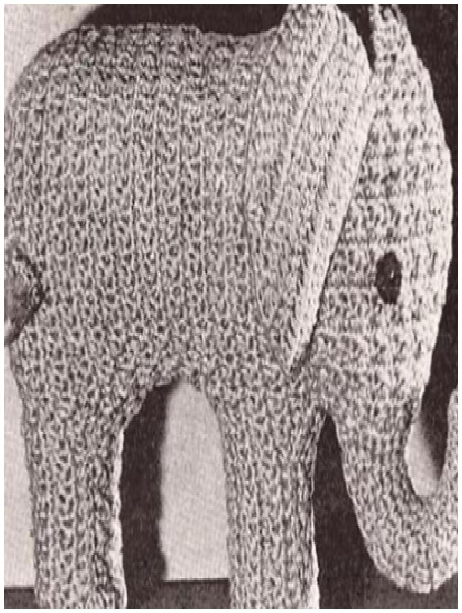 PATTERN #0660 THE PINK ELEPHANT VINTAGE CROCHET