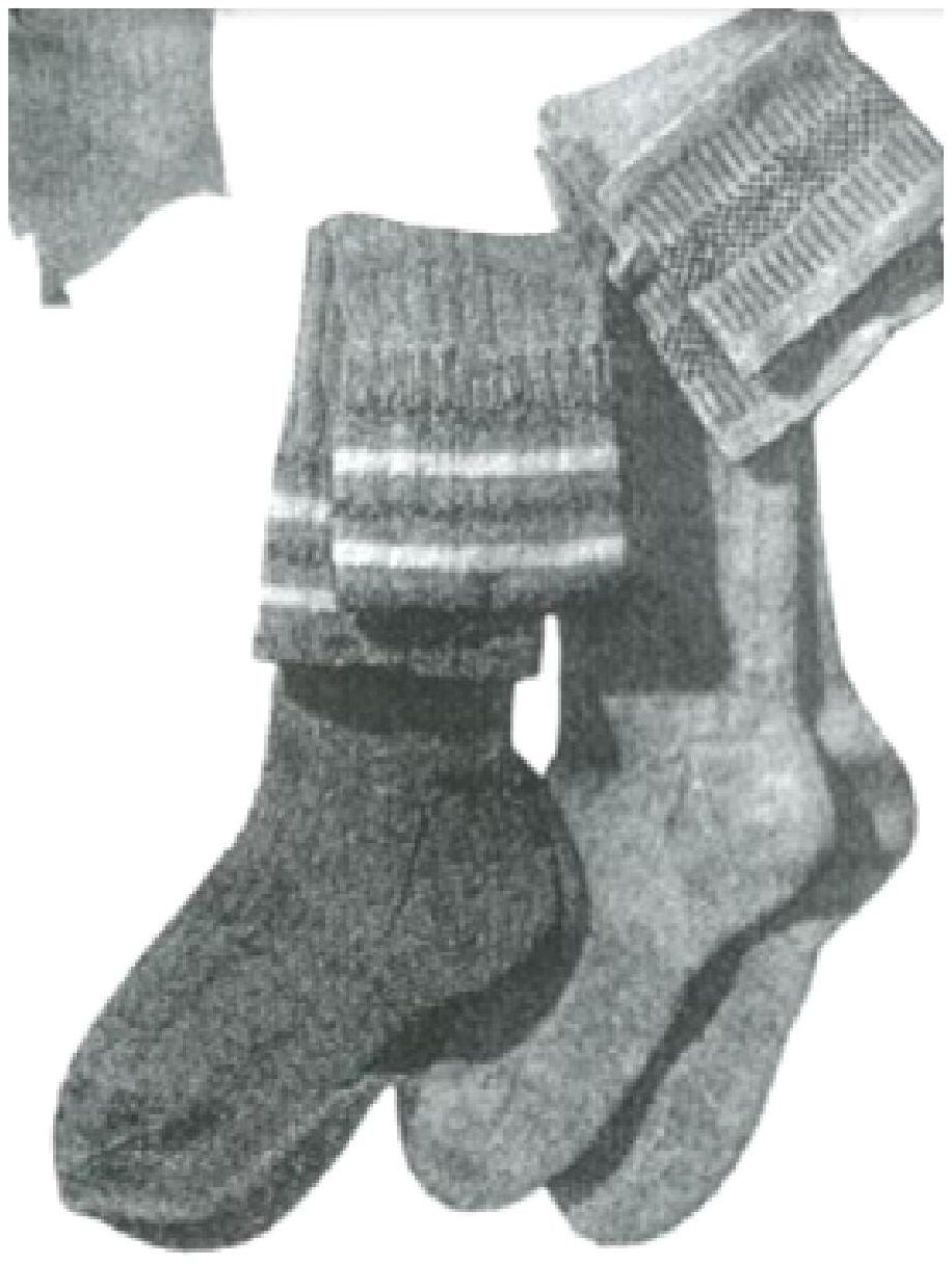 PATTERN #0662 LOCHMOOR STOCKING VINTAGE KNITTING