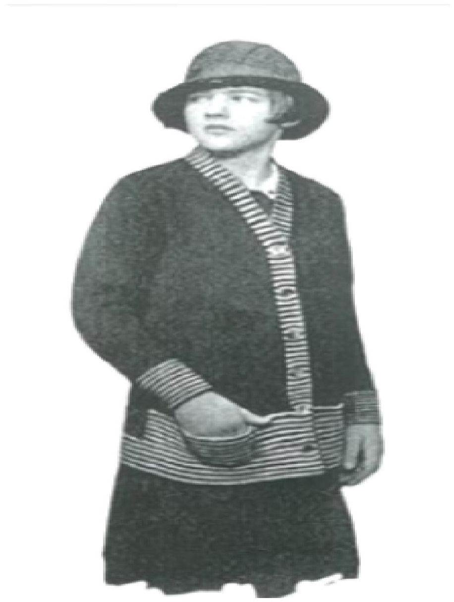 PATTERN #0666 HARTLEY SWEATER VINTAGE KNITTING