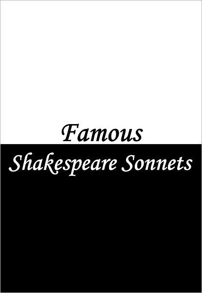 Famous Shakespeare Sonnets