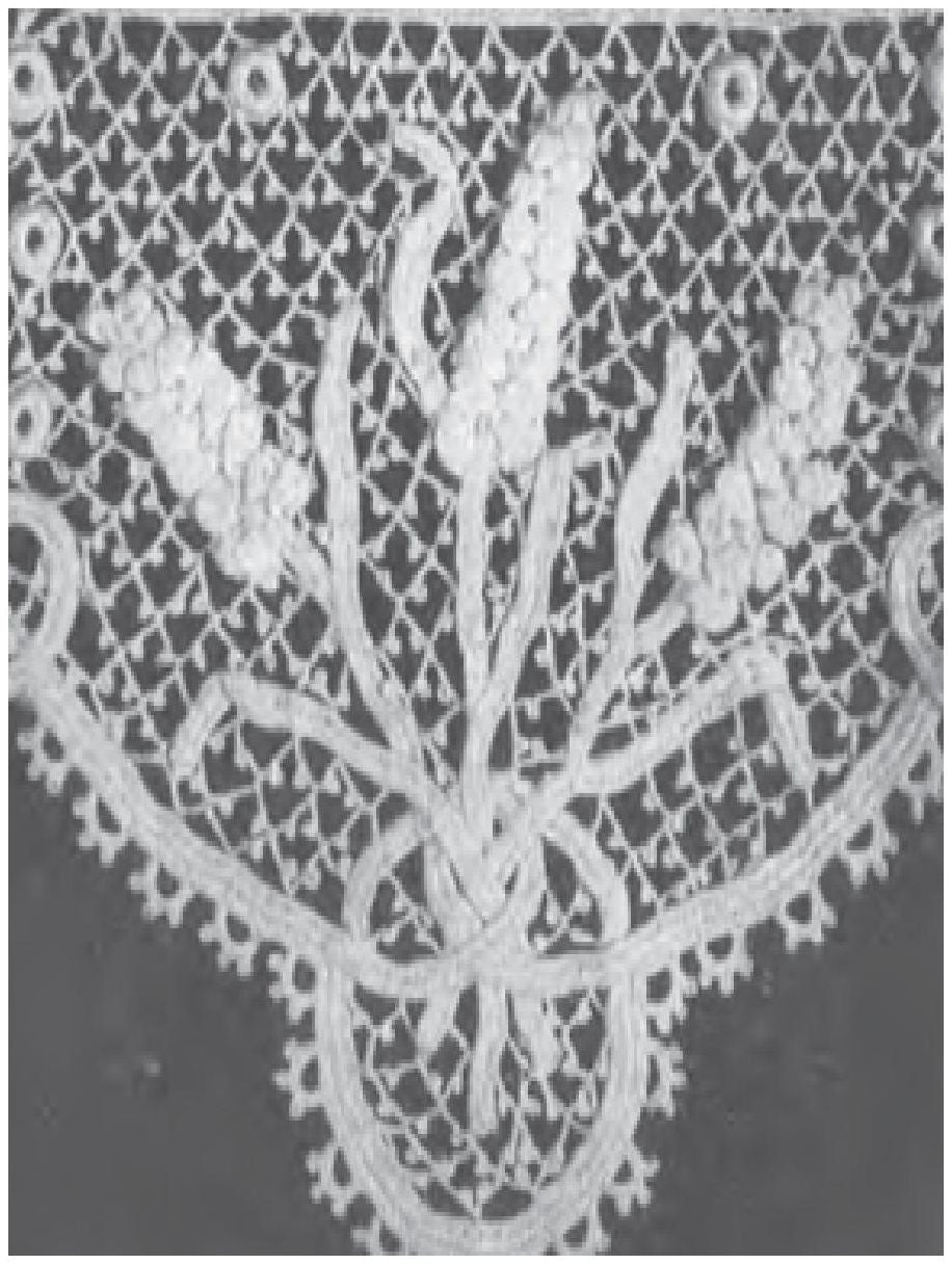 PATTERN #0752 A WHEAT DESIGN FOR EDGING VINTAGE CROCHET