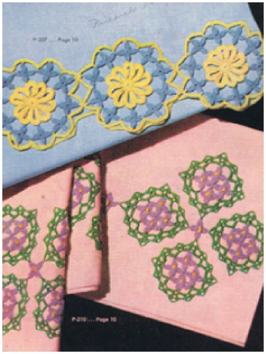 PATTERN #0762 SPIN-A-DAISY VINTAGE CROCHET