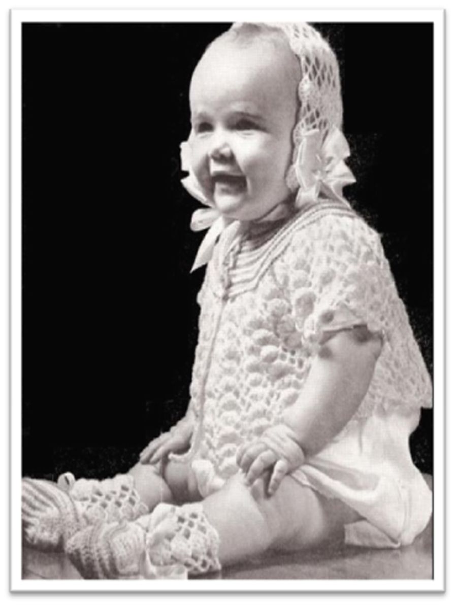 PATTERN #2117 GIRL AFTER OUR HEART VINTAGE CROCHET