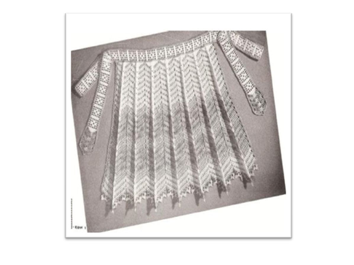 PATTERN #2123 CINDY APRON VINTAGE CROCHET